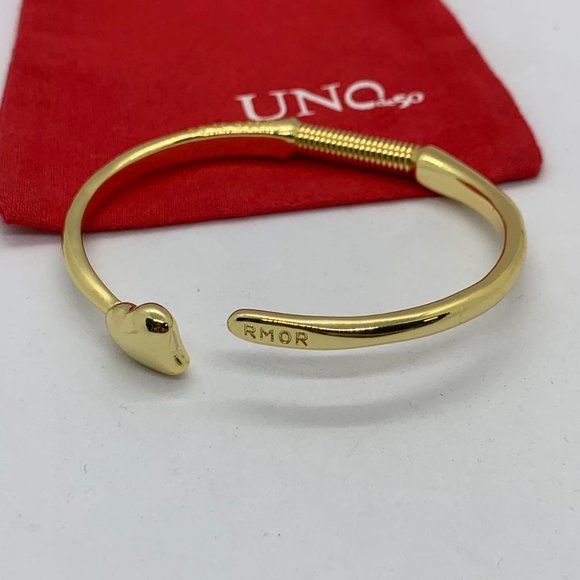 UNO de 50 Bracelet FOREVER BRACELET Heart Amor Emotions Bracelet Gold-plated - Picture 8 of 9